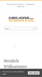 Mobile Screenshot of chris-hofer.com